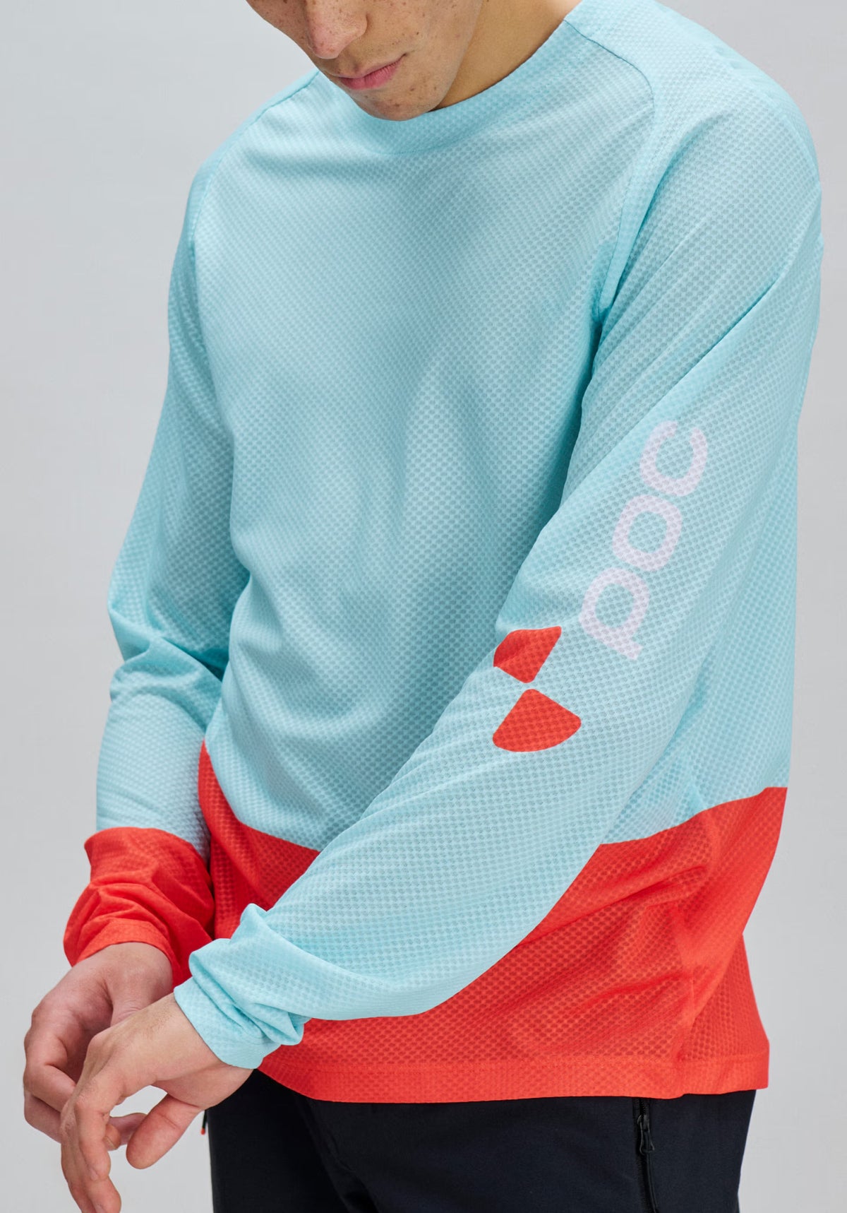 Maillot POC MOTION AIR Manches Longues Bleu/Orange