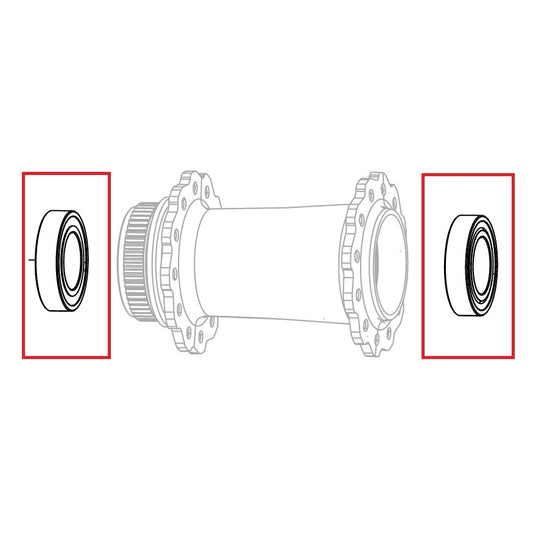 Roulement ZIPP COGNITION NSW AVANT Avant #11.2018.032.001 (x2)
