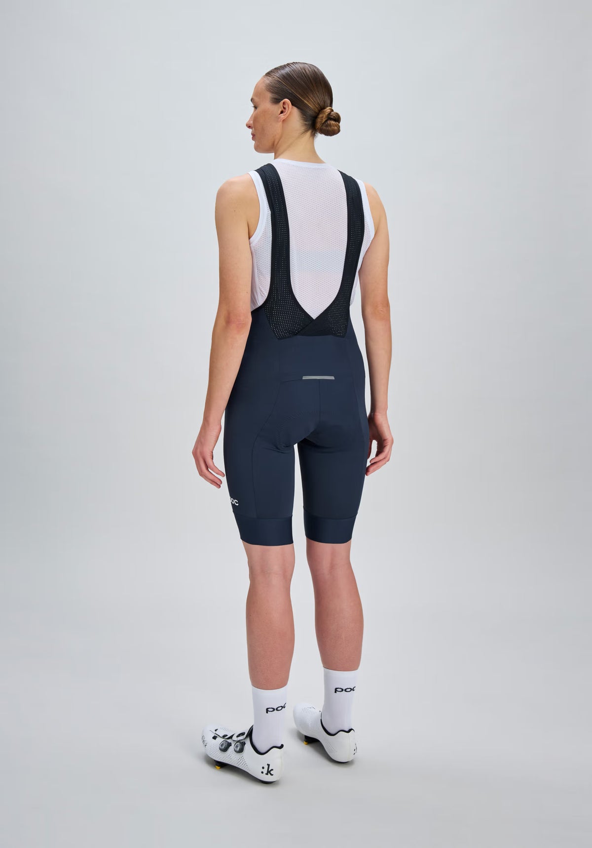 Cuissard Court à Bretelles POC CADENCE Femme Marine