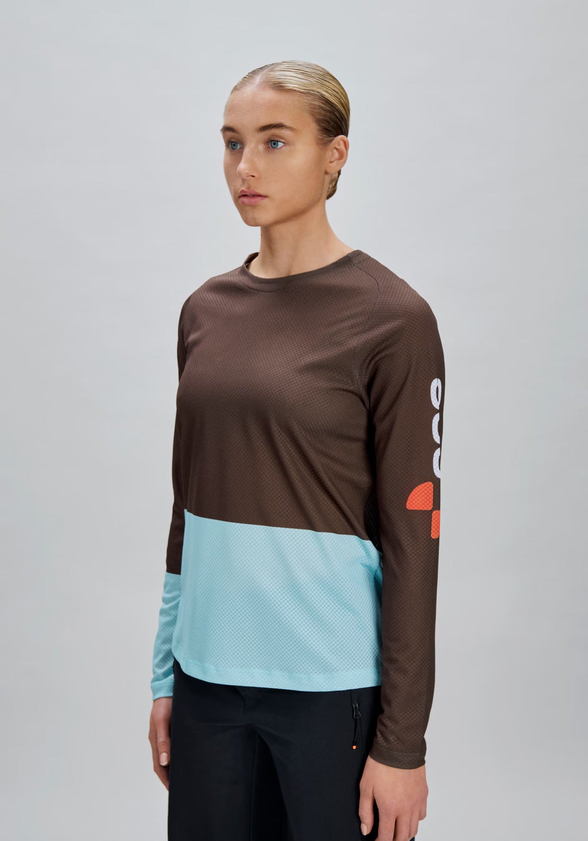 Maillot POC MOTION AIR Manches Longues Femme Bronze/Bleu
