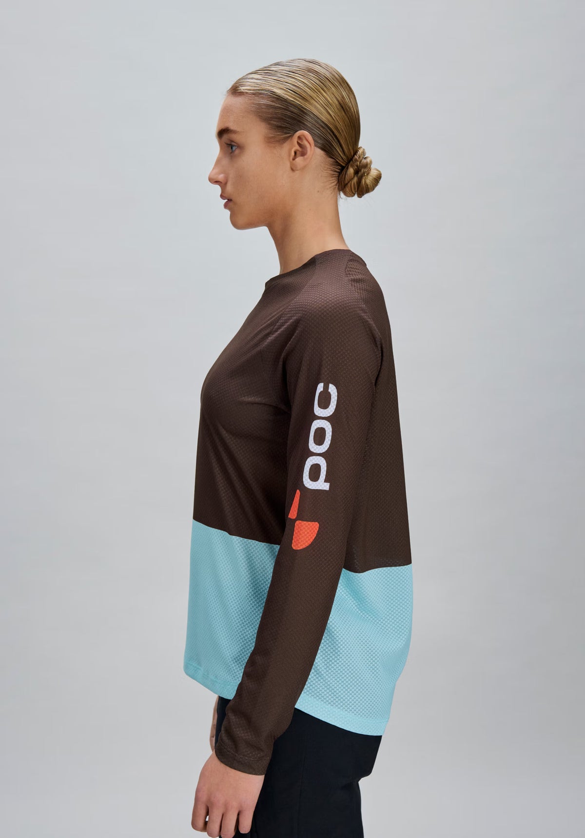 Maillot POC MOTION AIR Manches Longues Femme Bronze/Bleu