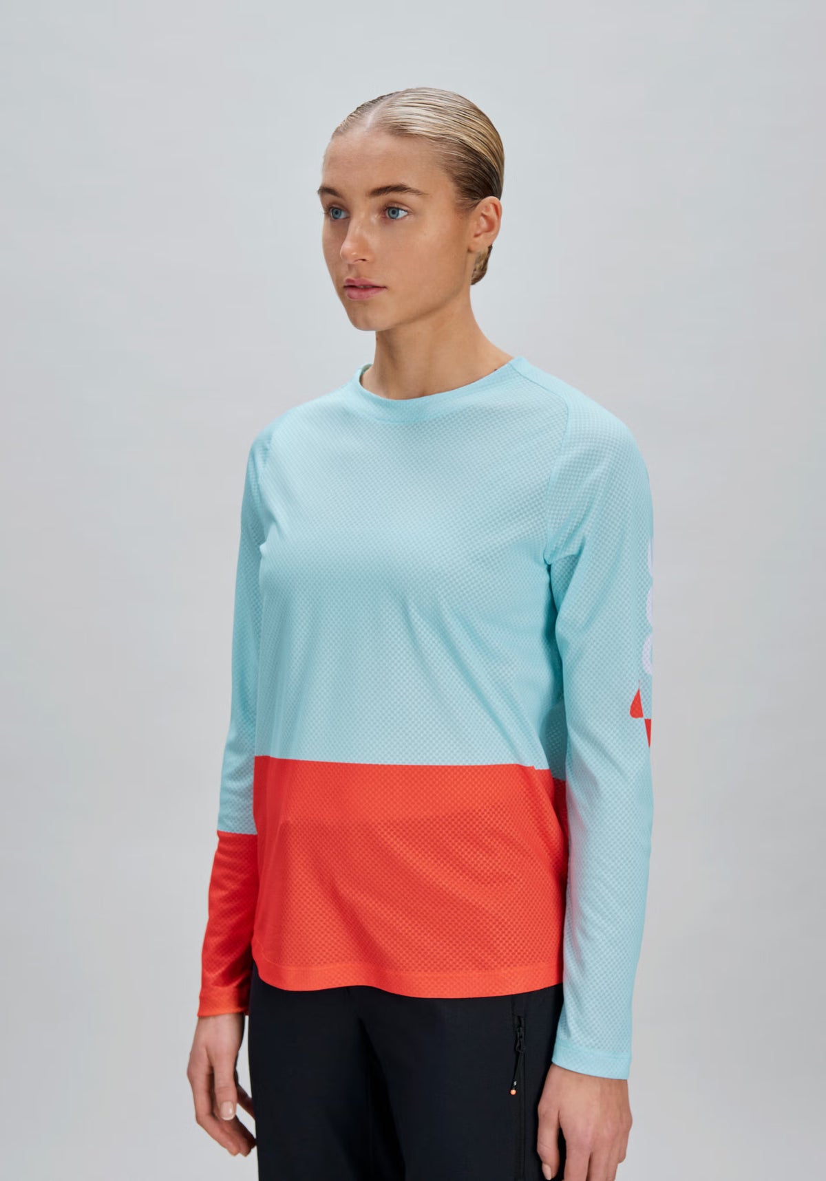 Maillot POC MOTION AIR Manches Longues Femme Bleu/Orange
