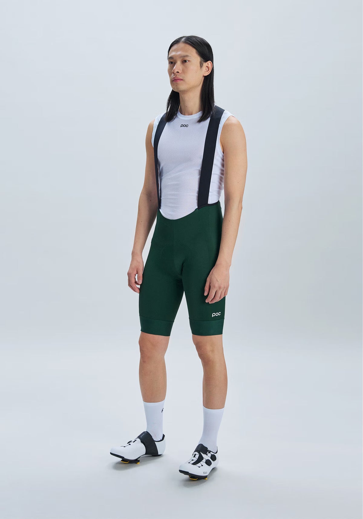 Cuissard Court à Bretelles POC CADENCE Vert