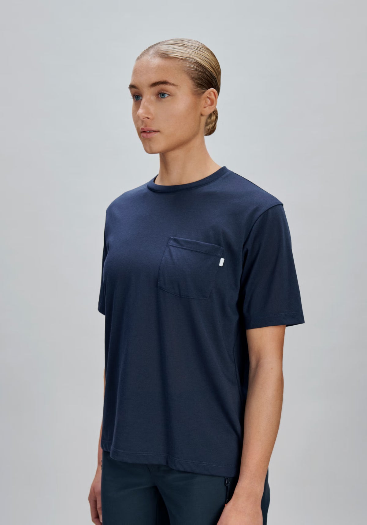 Maillot POC MOTION Manches Courtes Femme Marine