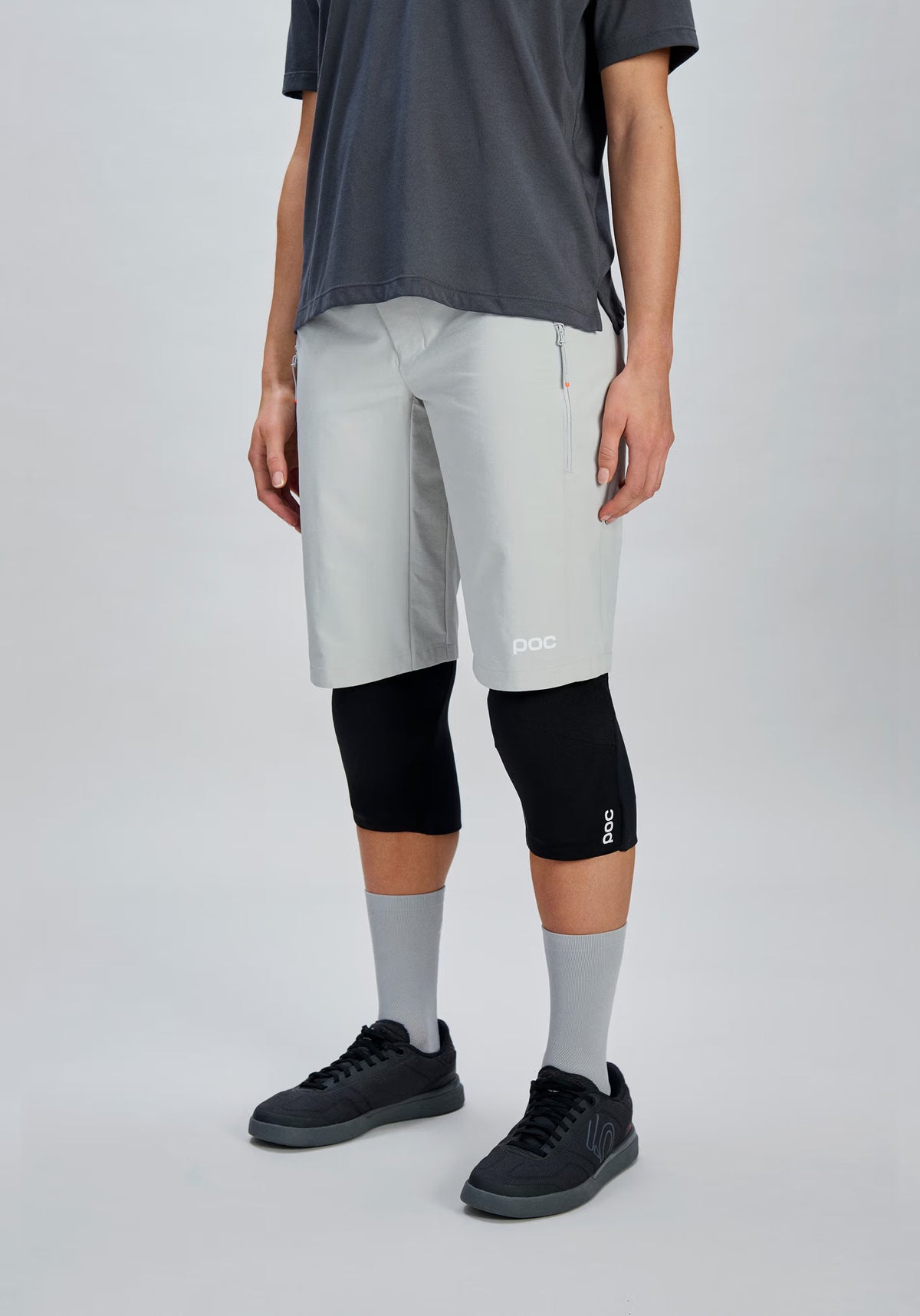 Short POC MOTION Femme Gris