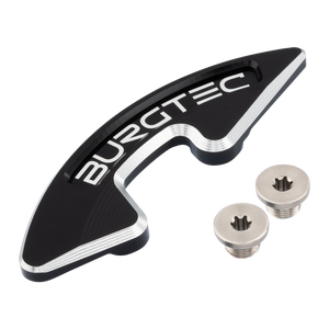 Bash-Guard BURGTEC pour Sram T-Type X0 Noir — vue de la protection noire