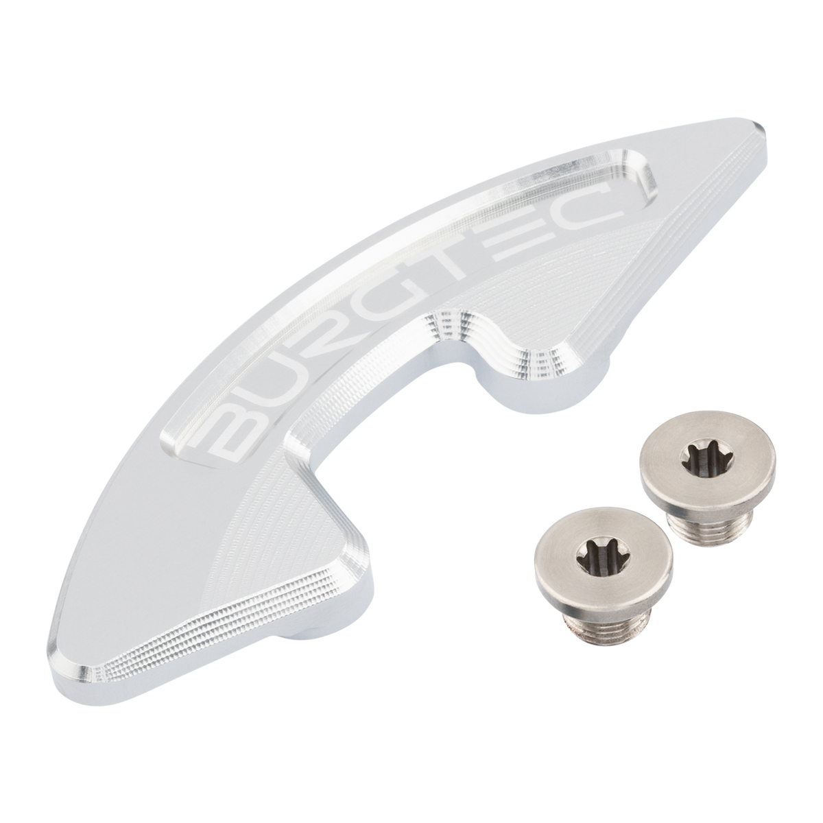 Bash-Guard BURGTEC pour Sram T-Type X0 Argent