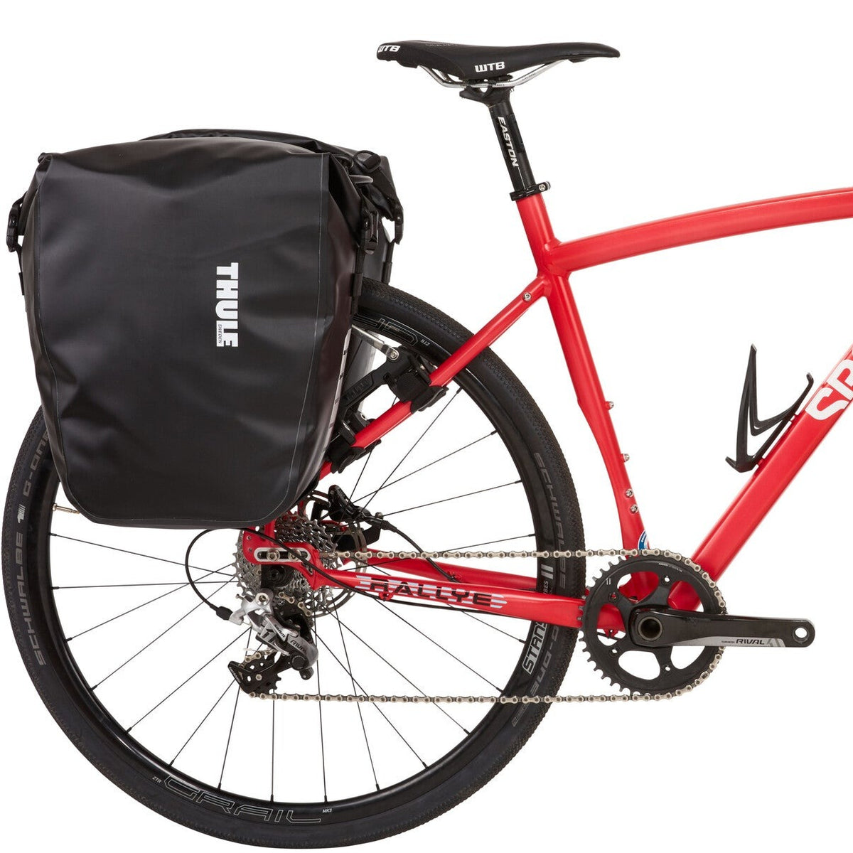 Paire de Sacoches de Porte-Bagages THULE SHIELD 25 L Noir