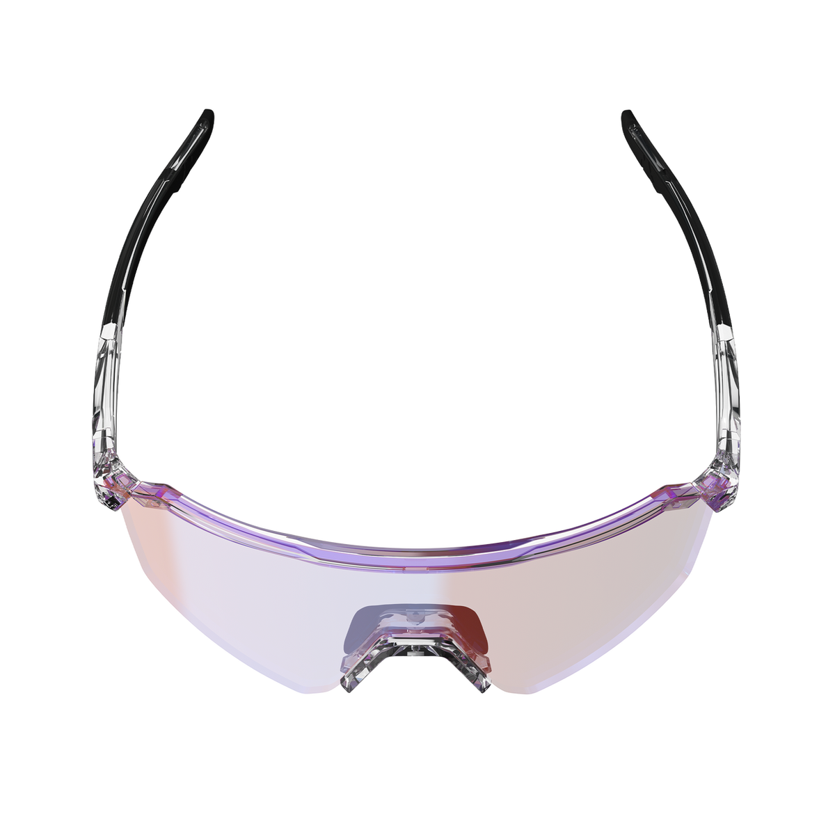 Lunettes LEATT RIDEVIZ LITE SMALL Transparent Verre Iriz Crystal Fuschia