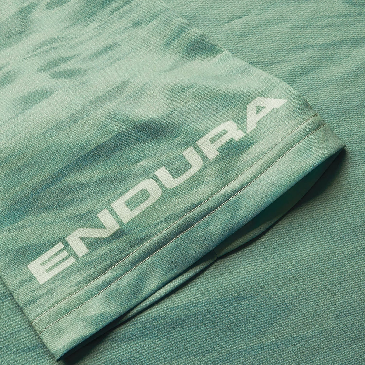 Maillot ENDURA MARBLE LTD PRINTED Manches Courtes Vert 2025