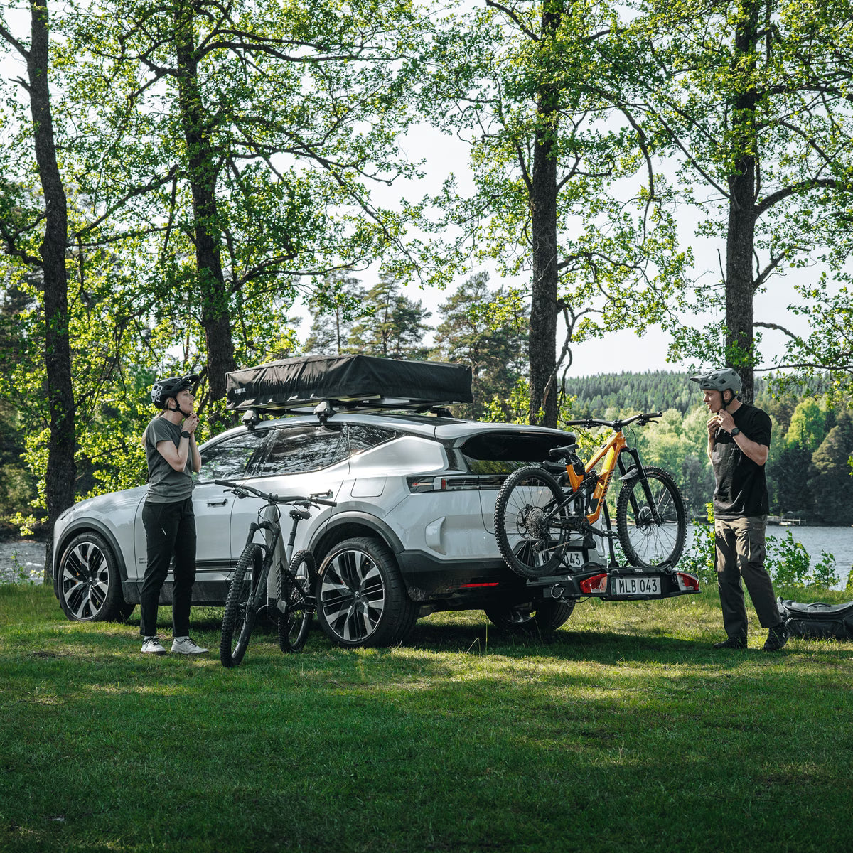 Porte-Vélos THULE VELOSPACE 3 2 Vélos sur Attelage