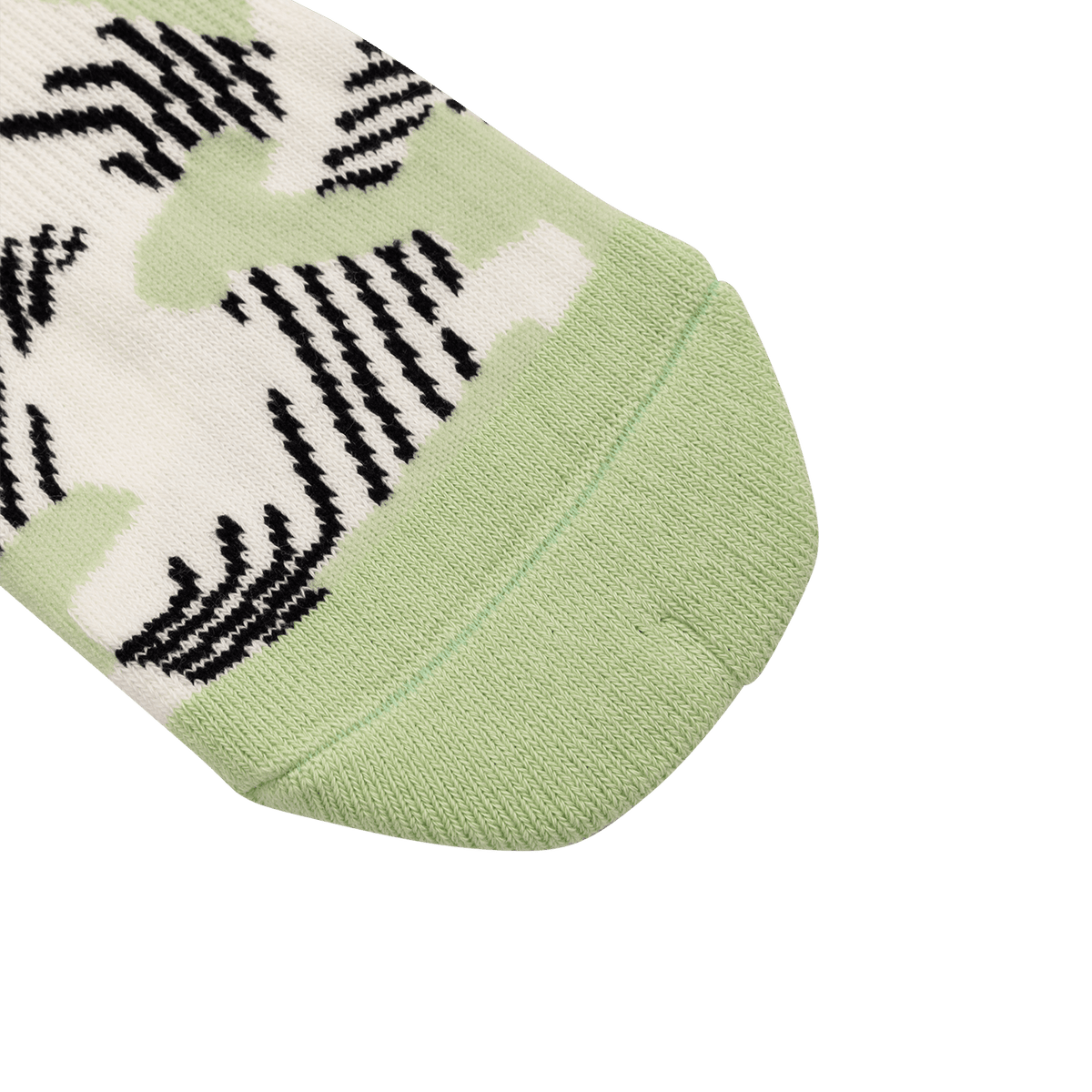 Chaussettes BURGTEC EVERYDAY CREW PATTERNED Blanc/Vert