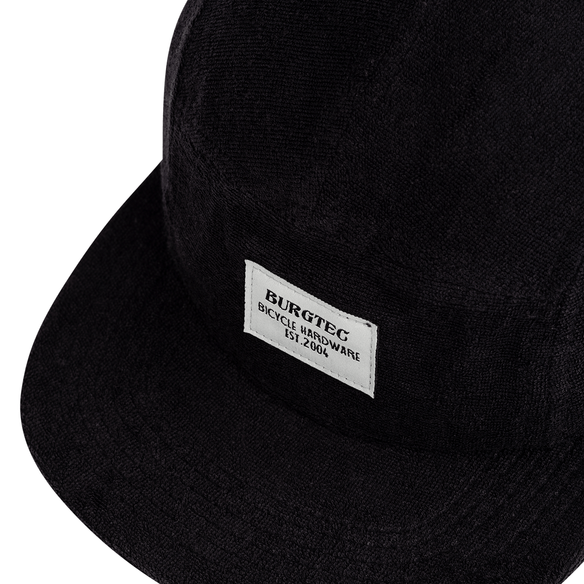 Casquette BURGTEC ARCADE FIVE PANEL Noir