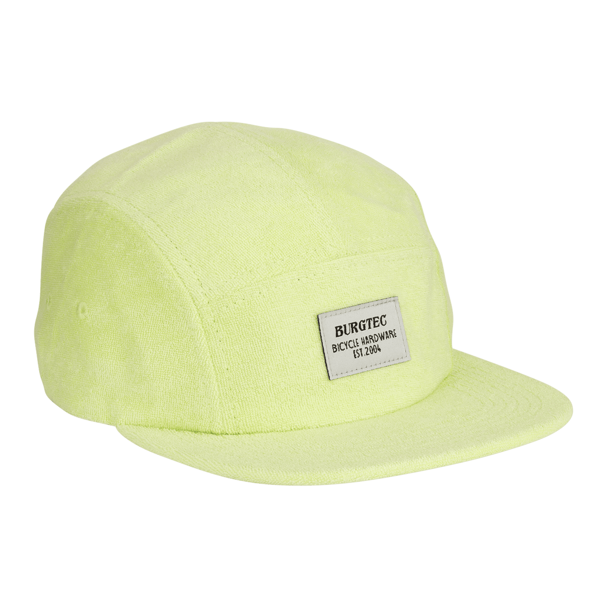 Casquette BURGTEC ARCADE FIVE PANEL Jaune Limonade