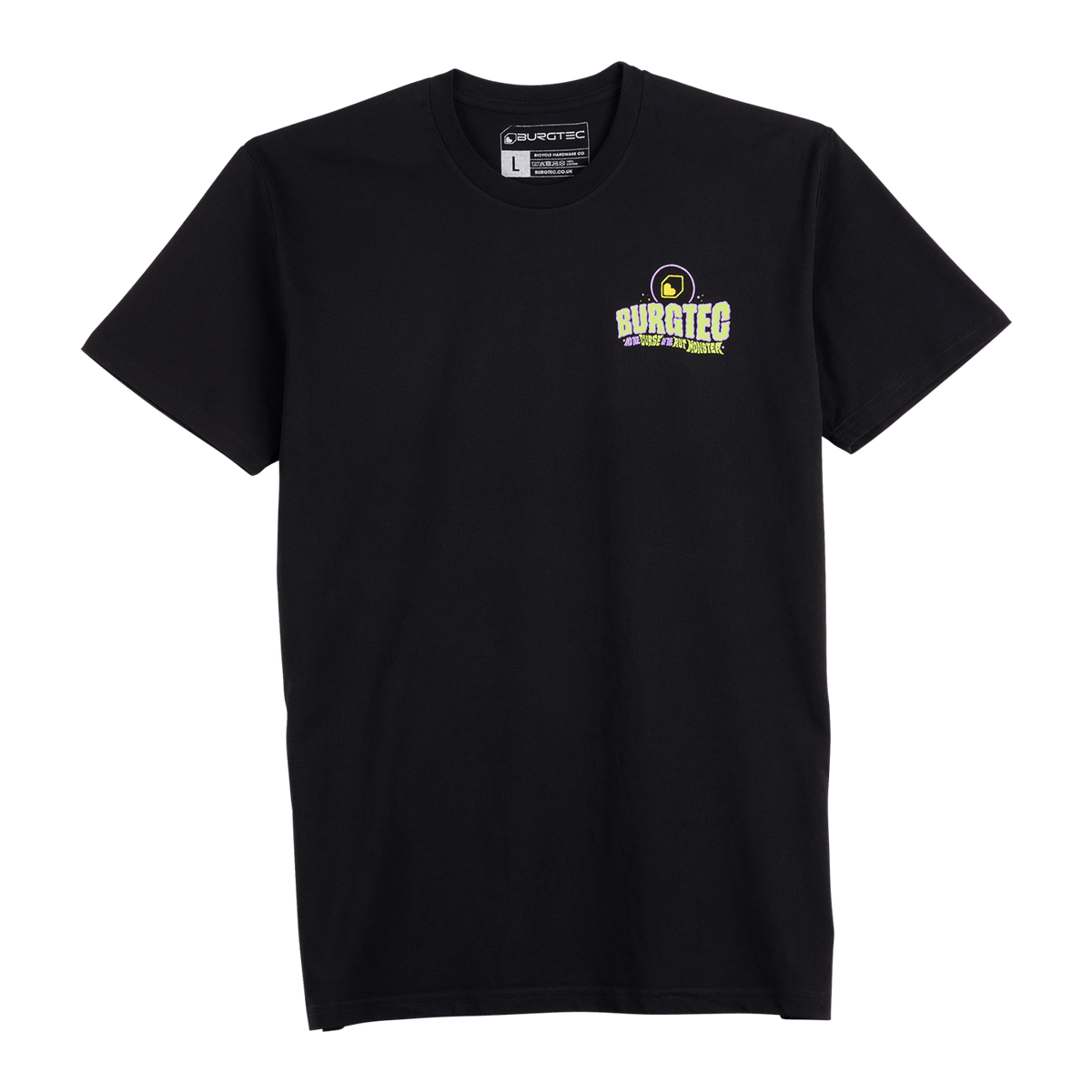 T-Shirt BURGTEC RUT MONSTER Noir