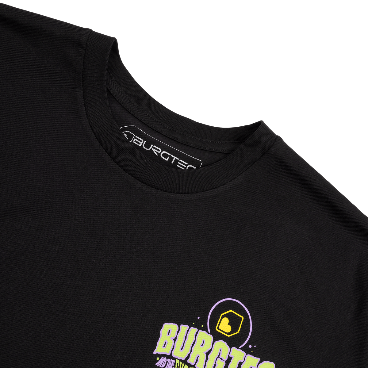 T-Shirt BURGTEC RUT MONSTER Noir