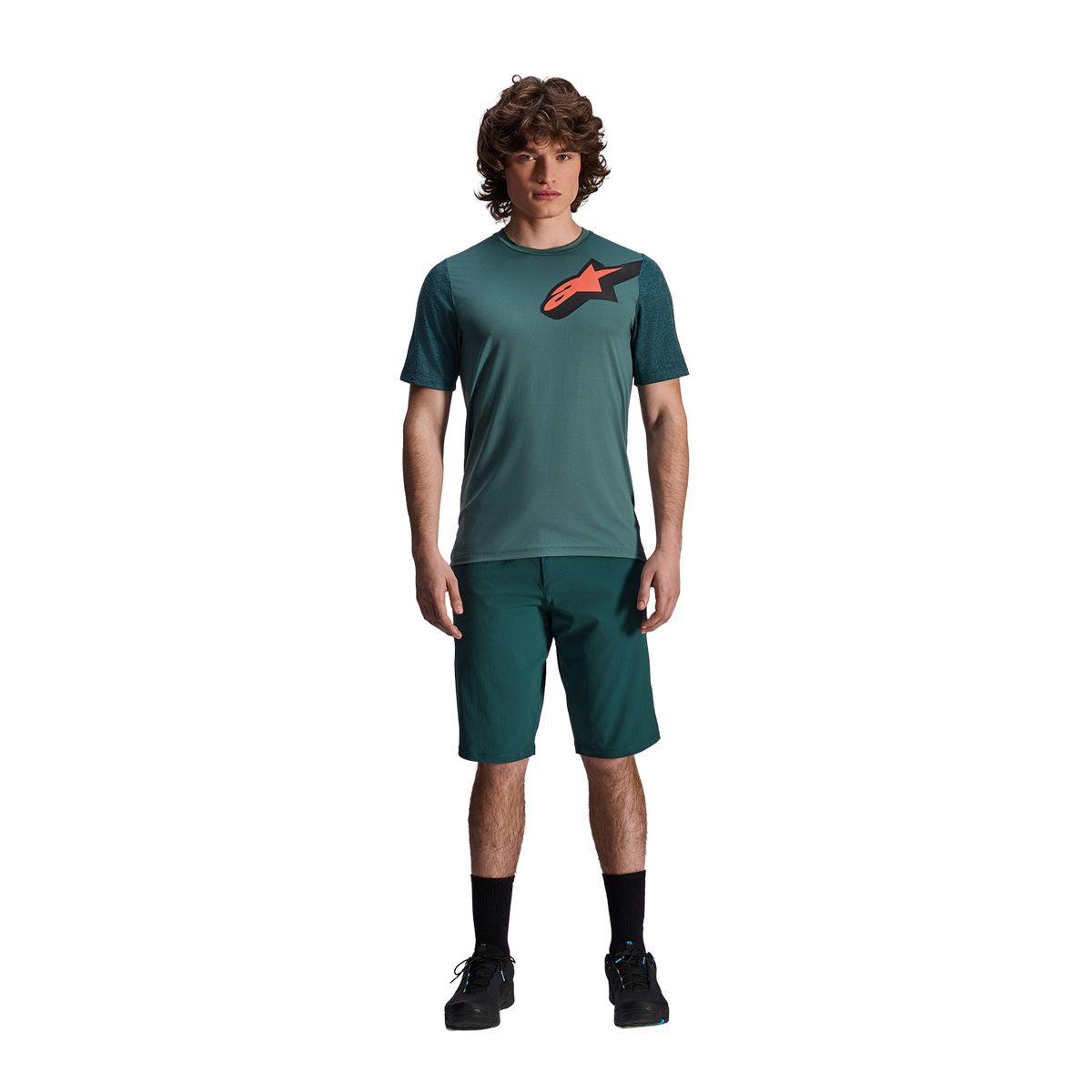 Maillot ALPINESTARS A-DURA LIPAN Manches Courtes Kaki