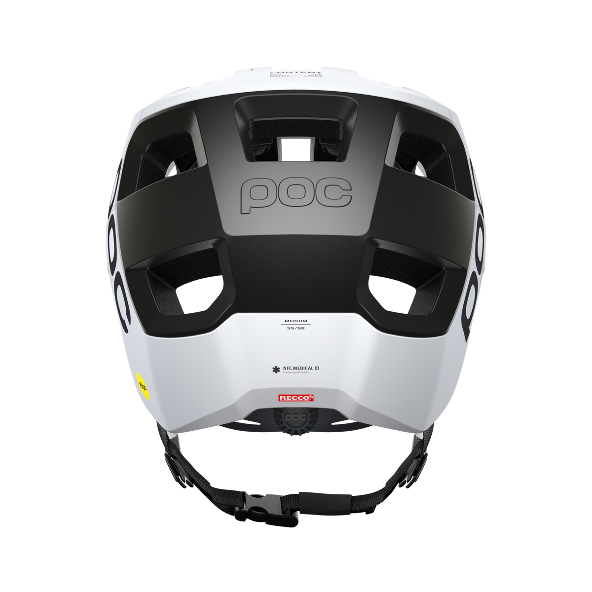 Casque VTT POC KORTAL RACE MIPS Blanc/Noir Matt
