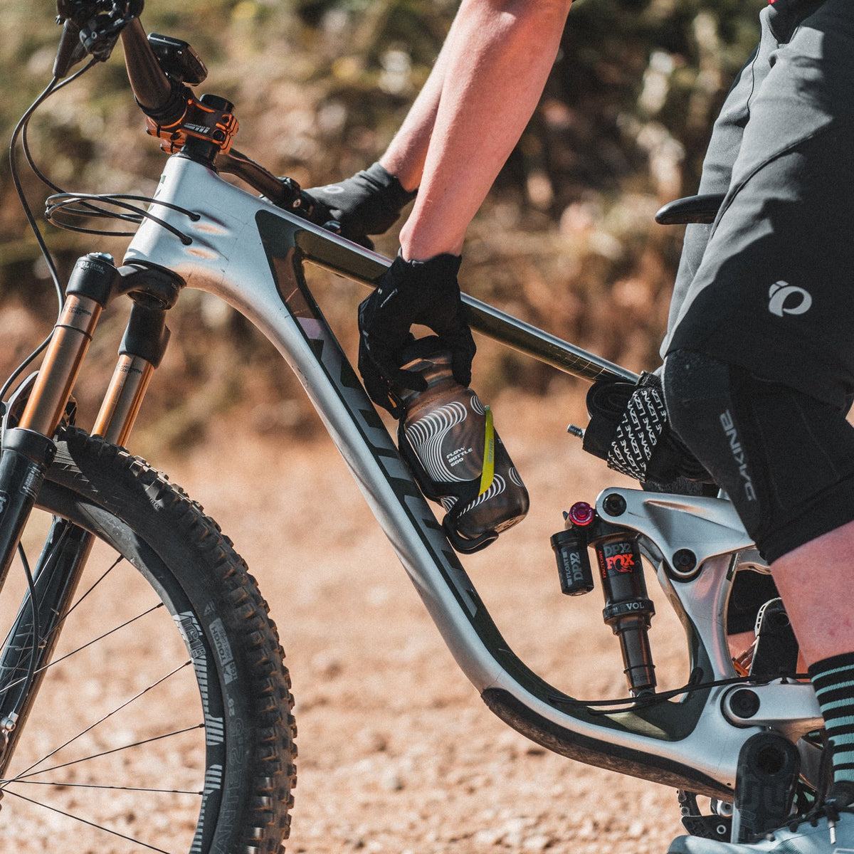 Porte-Bidon LEZYNE MATRIX TEAM Blanc