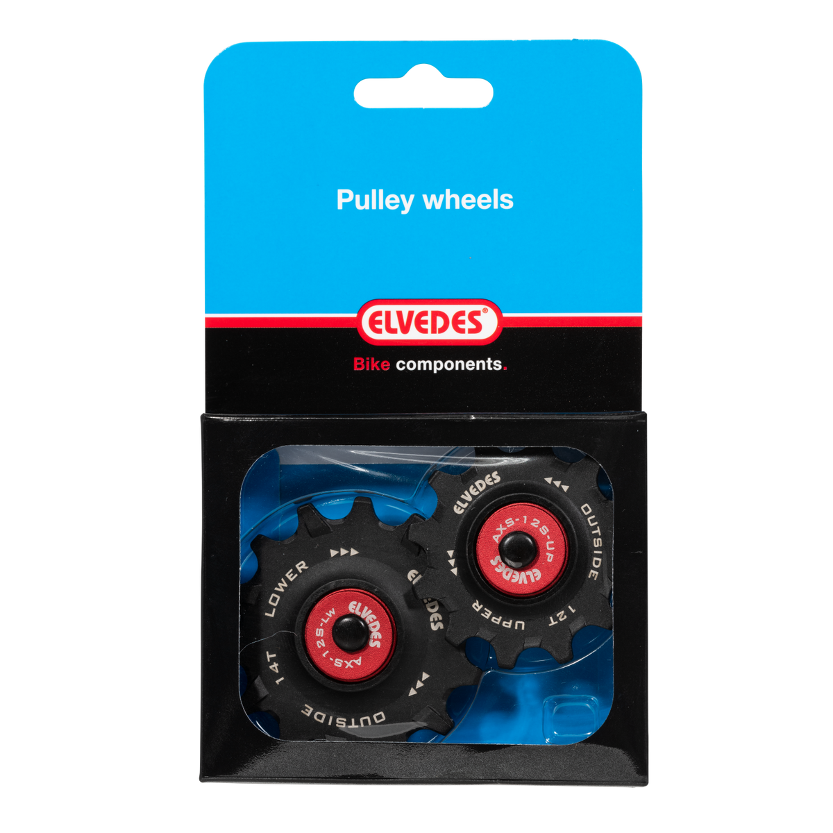 Galets de Dérailleur ELVEDES 12/14 Dents Sram Red/Force AXS 12V Roulements Céramiques NW