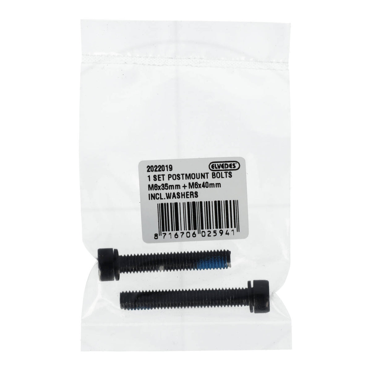 Vis de Fixation Etrier ELVEDES PM M6x35mm / M6x40mm