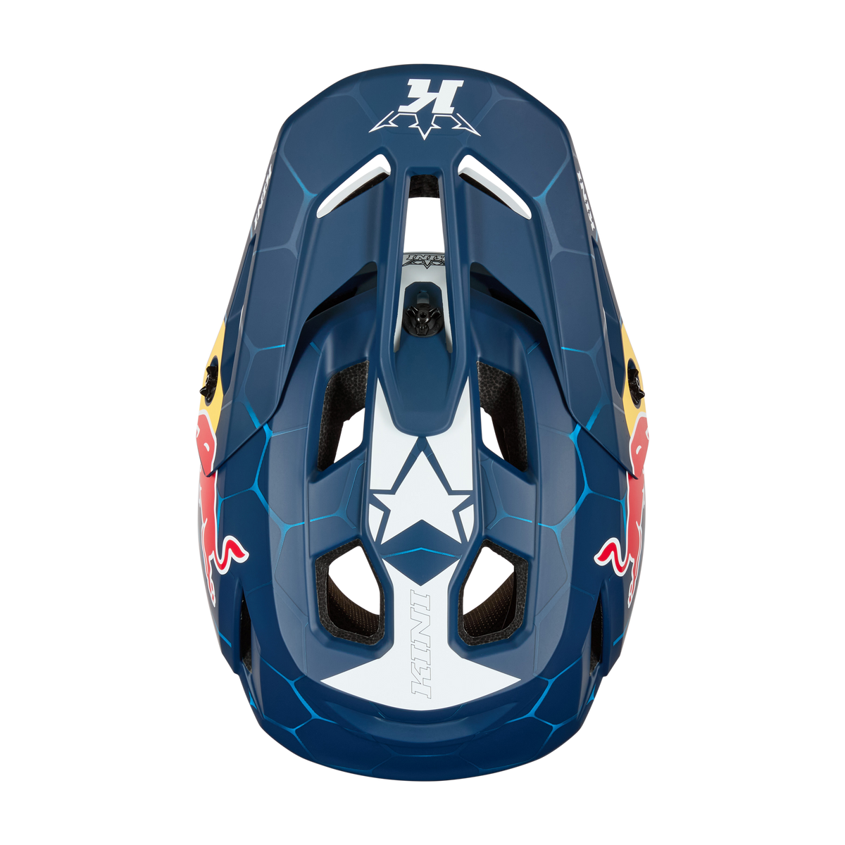 Casque VTT O'NEAL EC KINI RED BULL 1.0 Blanc/Bleu