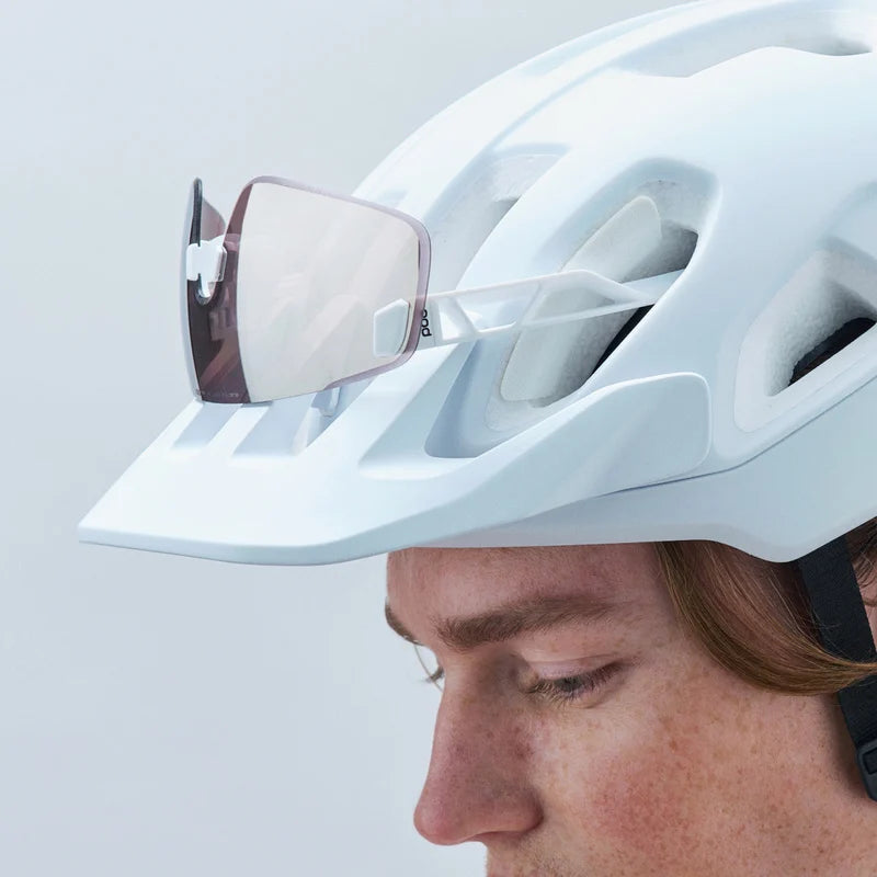 Lunettes POC ELICIT TORIC Translucide Verre Clarity Road Sunny Silver - Édition Limitée