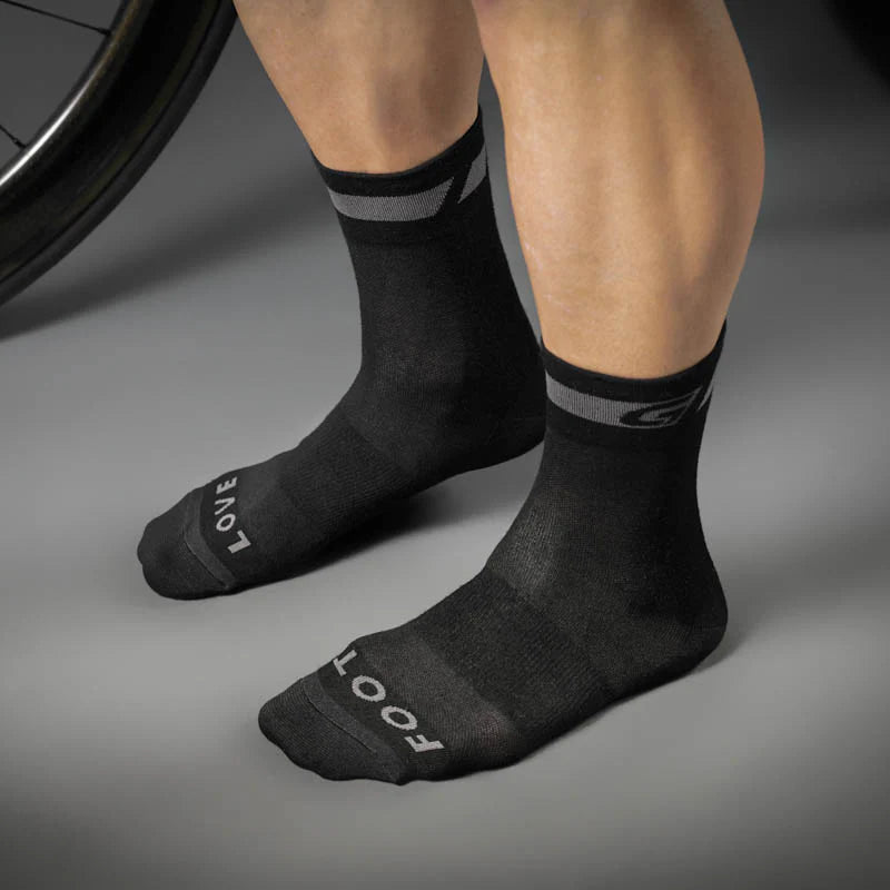 Chaussettes GRIPGRAB MERINO REGALAR Noir (x3)