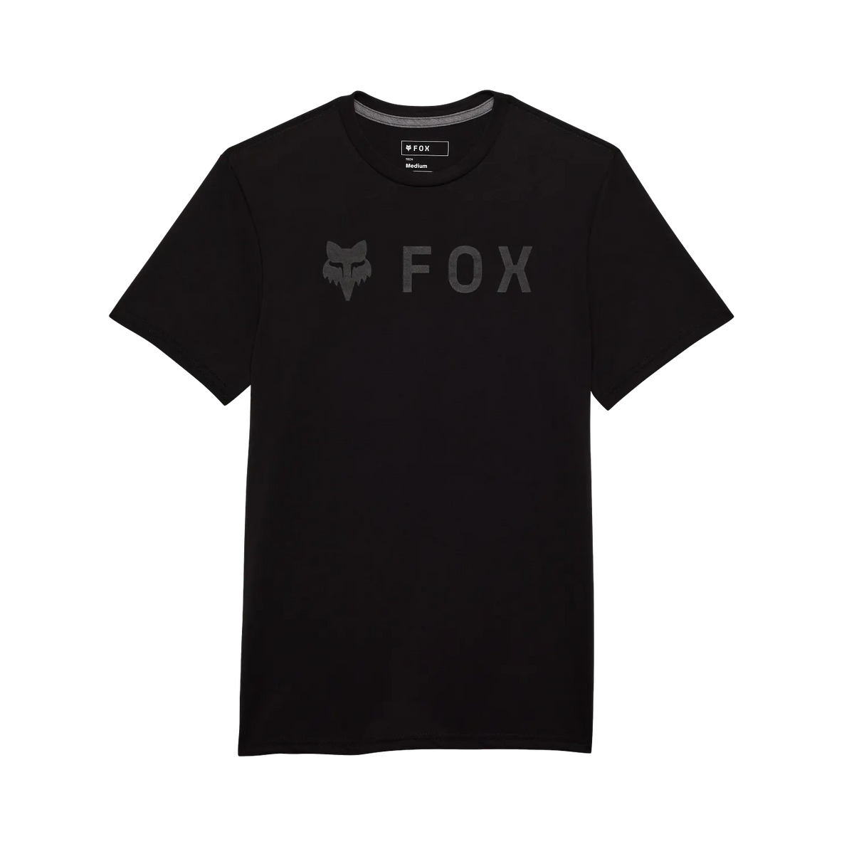 T-Shirt Technique FOX ABSOLUTE TRUDRI Manches Courtes Noir