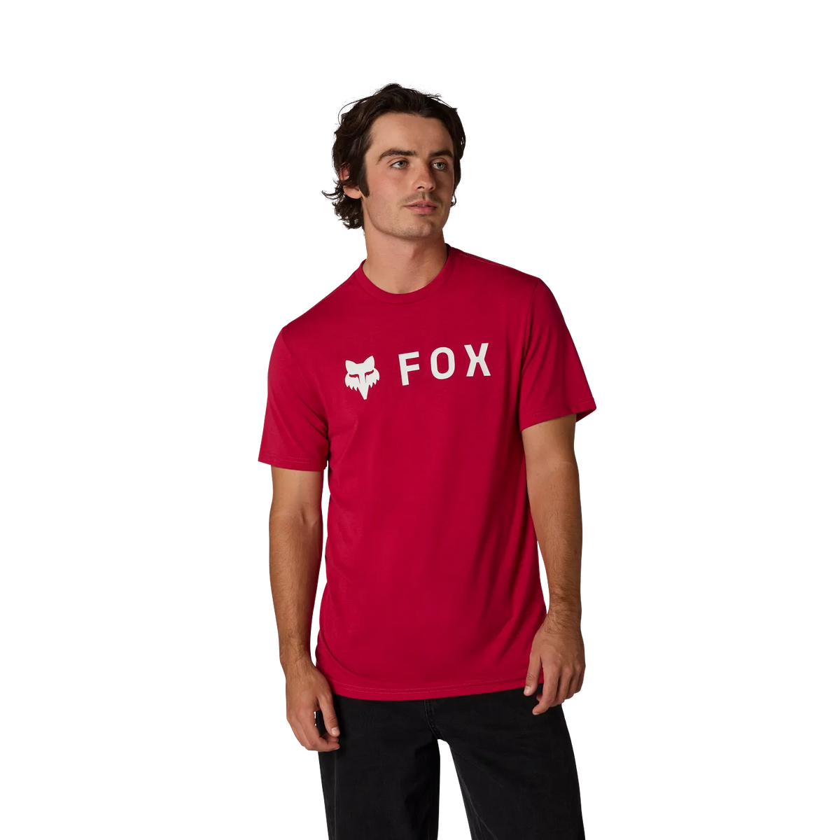 T-Shirt Technique FOX ABSOLUTE TRUDRI Manches Courtes Cranberry