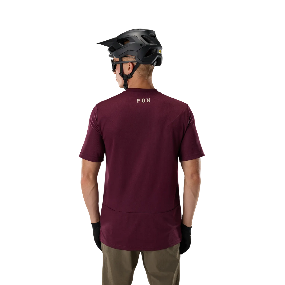 Maillot FOX RANGER FOX HEAD Manches Courtes Bordeaux