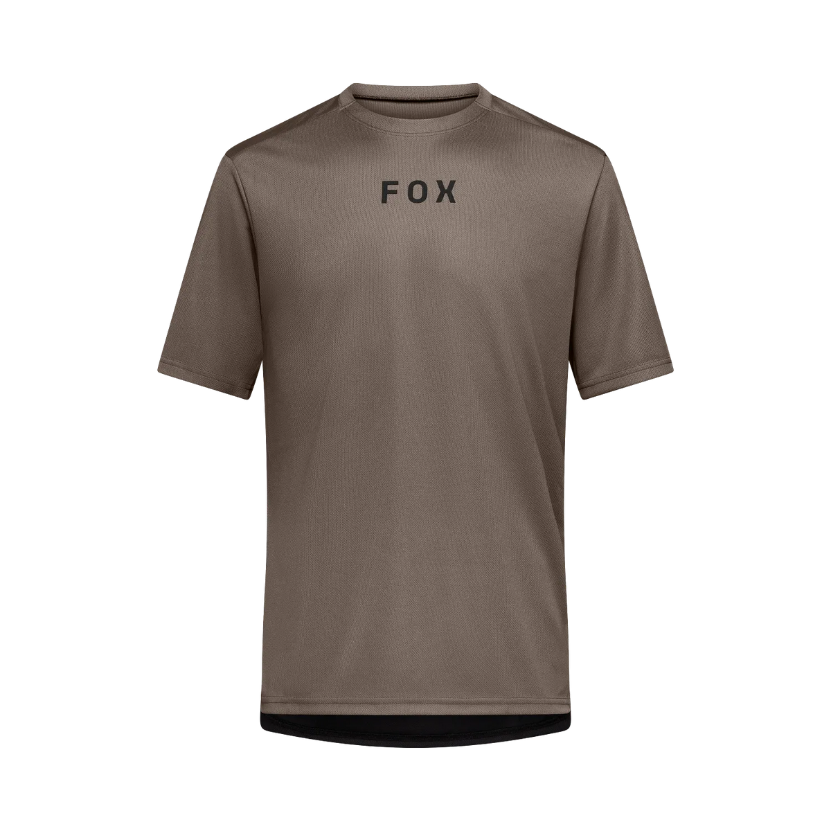 Maillot FOX RANGER WORDMARK Manches Courtes Brun Nutmeg