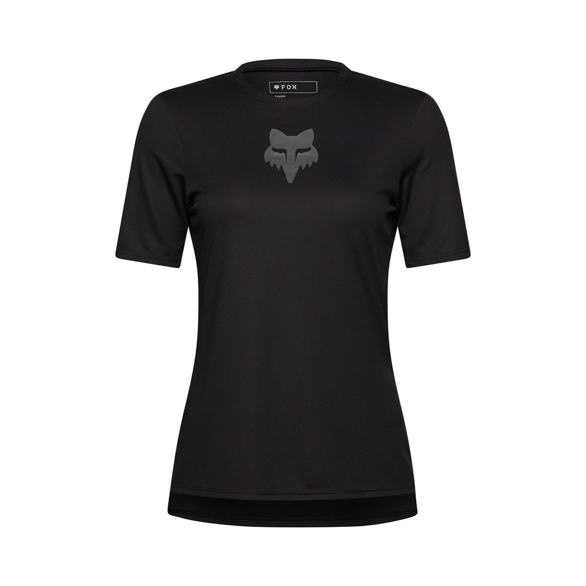 Maillot FOX RANGER HEAD Femme Manches Courtes Noir