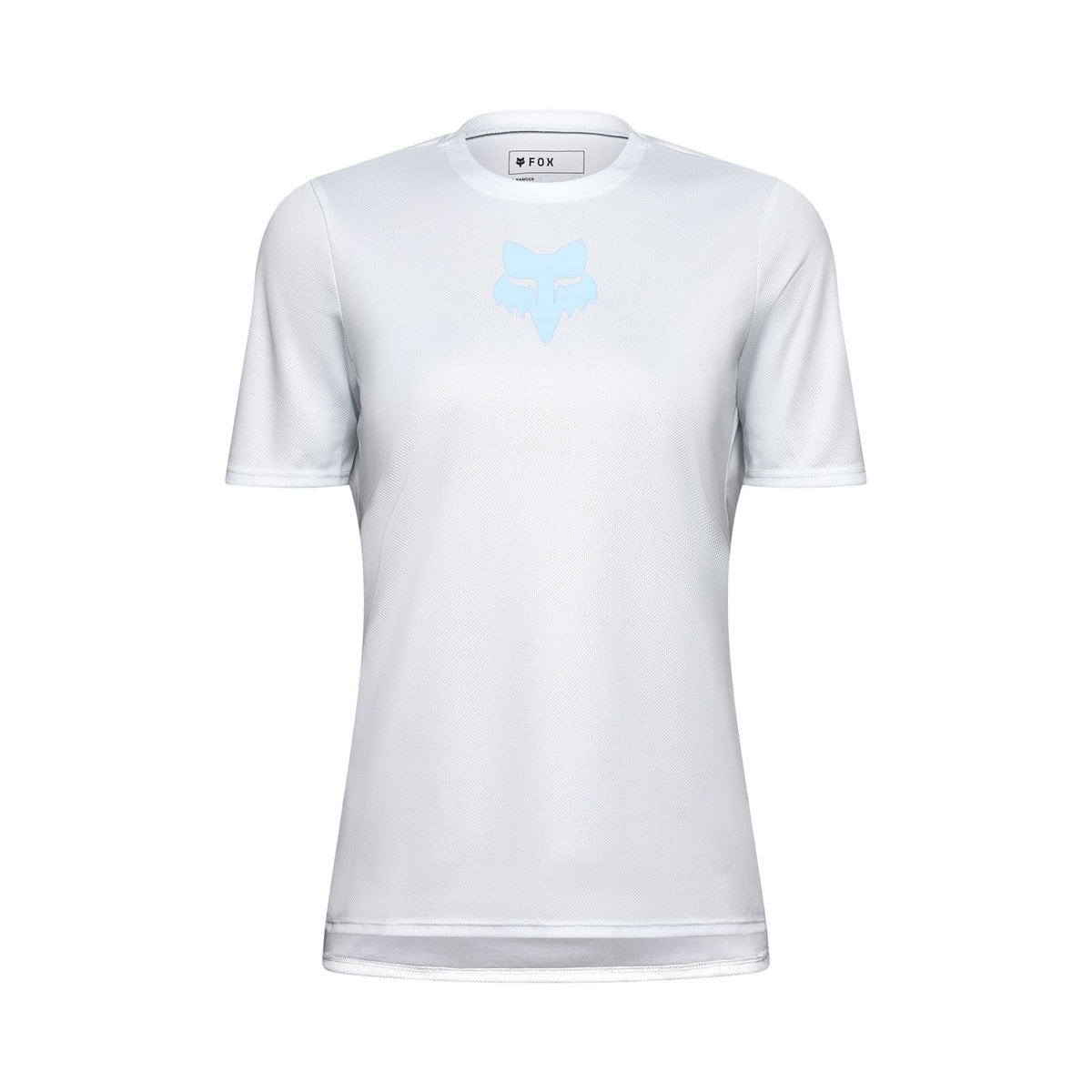 Maillot FOX RANGER HEAD Femme Manches Courtes Bleu Pâle