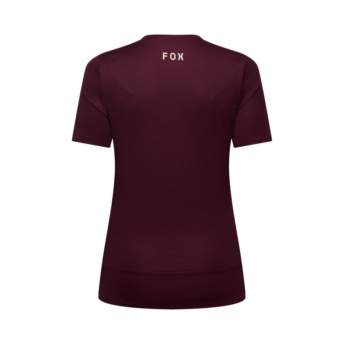 Maillot FOX RANGER HEAD Femme Manches Courtes Bordeaux
