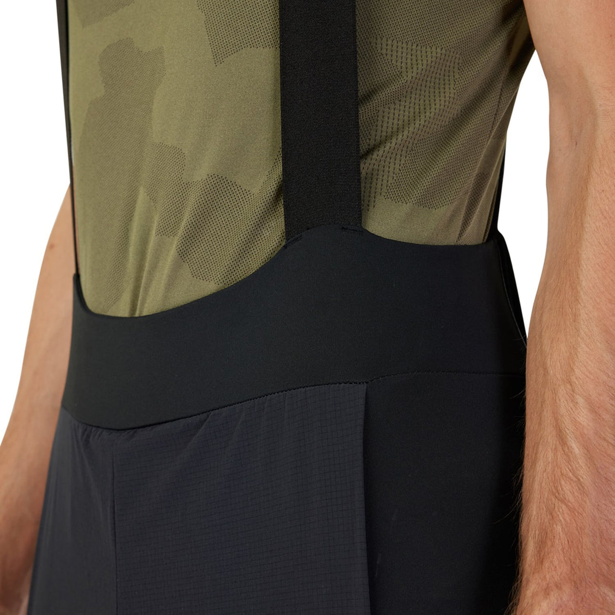 Cuissard-Short à Bretelles FOX FLEXAIR ASCENT CARGO Noir