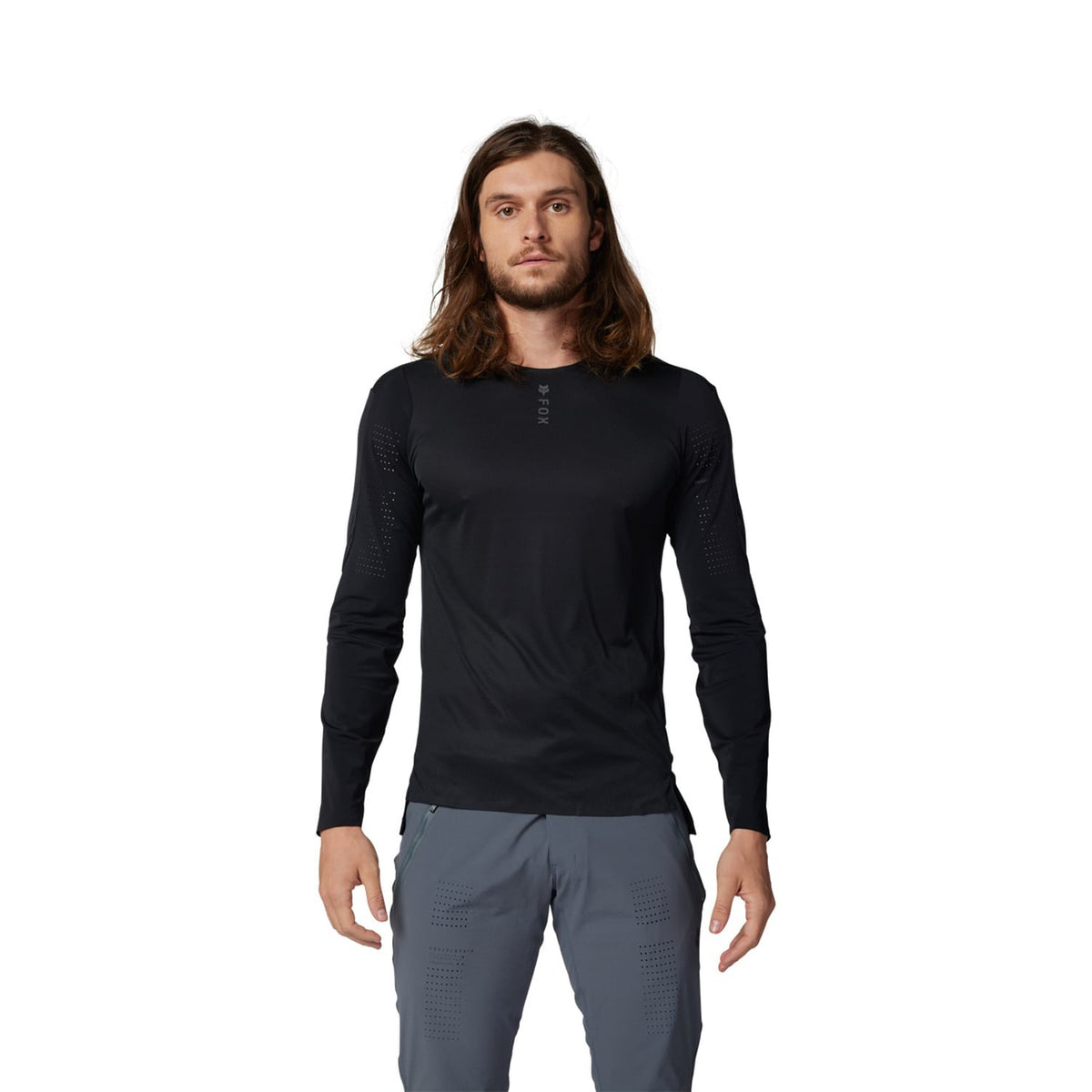 Maillot FOX FLEXAIR PRO Manches Longues Noir