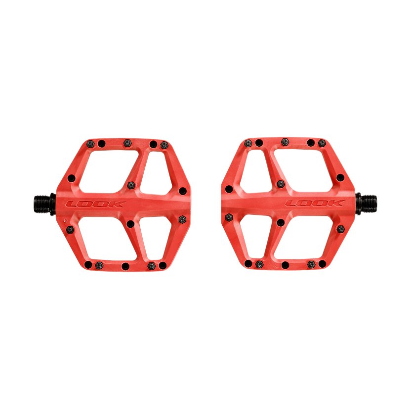 Pédales Plates LOOK TRAIL FUSION Rouge