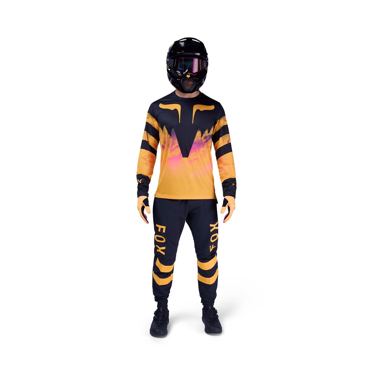 Pantalon FOX RANGER KAIROS Noir/Orange