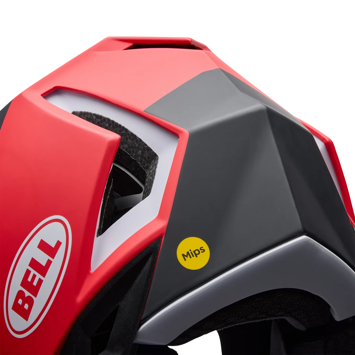 Casque VTT BELL FULL-10 MIPS LEVEL SET Blanc/Rouge