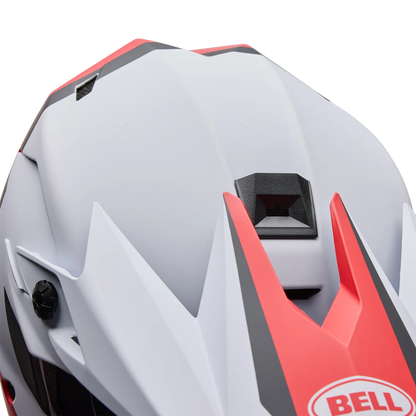 Casque VTT BELL FULL-10 MIPS LEVEL SET Blanc/Rouge