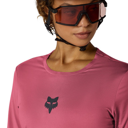 Maillot FOX FLEXAIR Femme Manches Courtes Berry