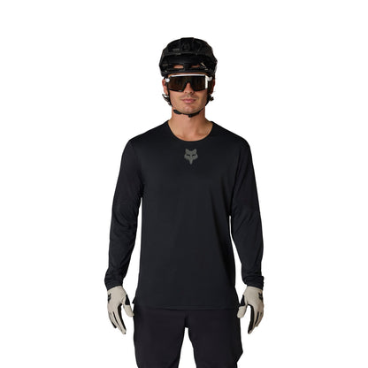Maillot FOX FLEXAIR Manches Longues Noir