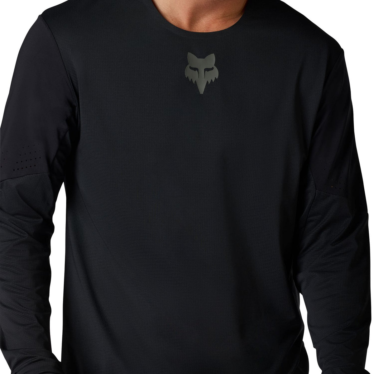 Maillot FOX FLEXAIR Manches Longues Noir