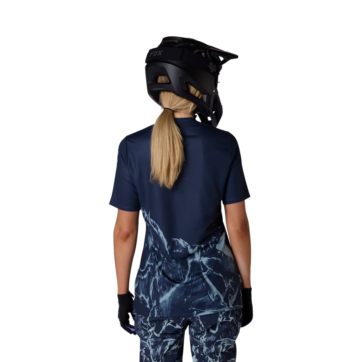 Maillot FOX RANGER IMAGE PRINT Femme Manches Courtes Arctic Blue