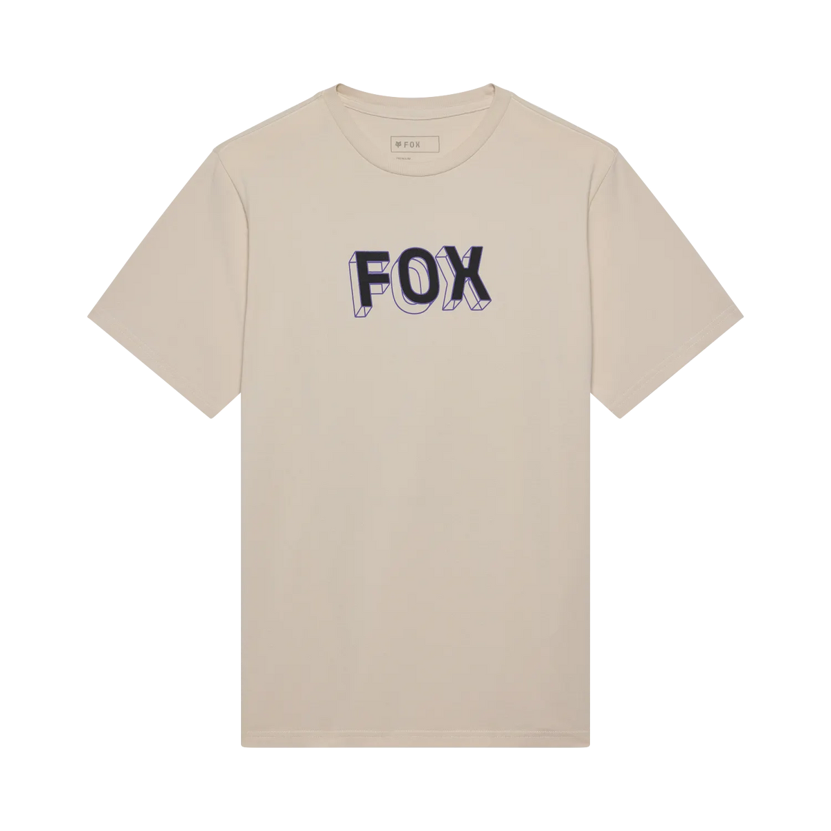 T-Shirt FOX IMAGE PRINT 195 ORIGINAL Manches courtes Beige Chalk