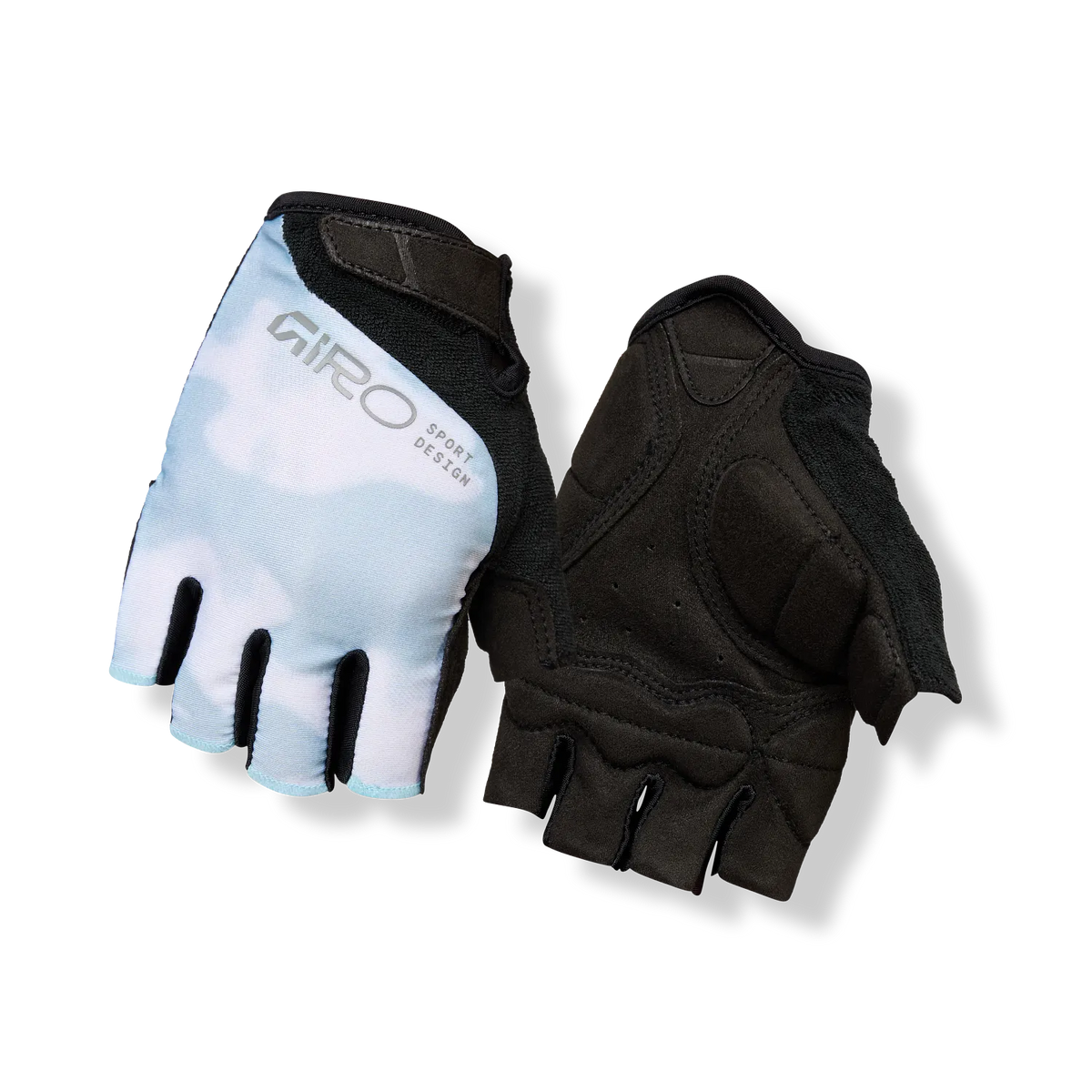 Gants Courts GIRO JAG' ETTE Femme Bleu Clair