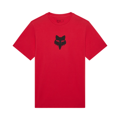 T-Shirt FOX HEAD 195 ORIGINAL Manches Courtes Rouge Flamme