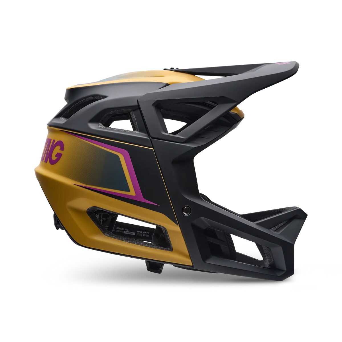 Casque VTT FOX PROFRAME RS HEATSTACK Jaune