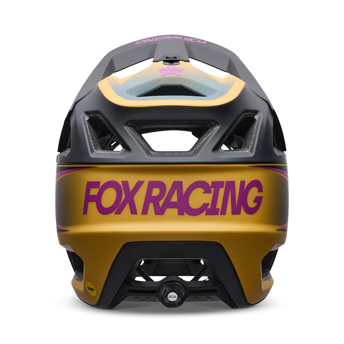 Casque VTT FOX PROFRAME RS HEATSTACK Jaune